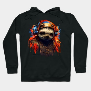 Badass Gangster Sloth 2 Hoodie